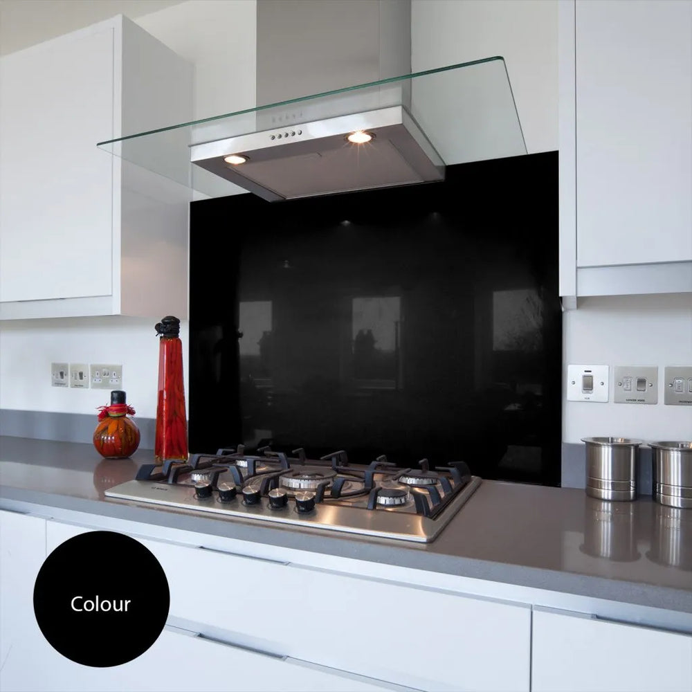 Black Glass Splashbacks