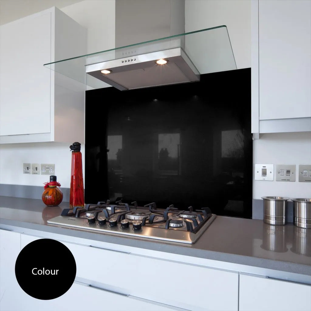 Black Glass Splashbacks