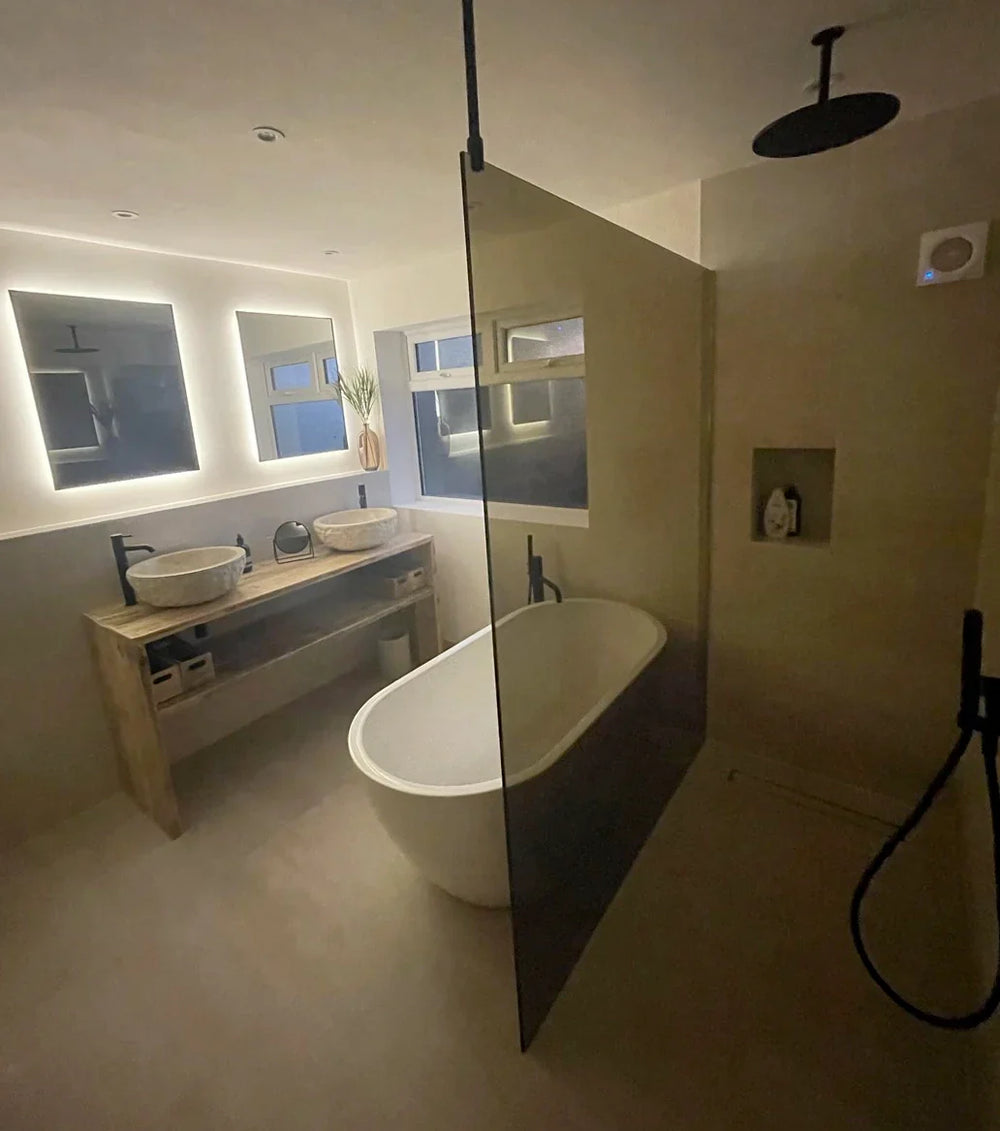 Bathroom Glass Splashbacks In Wirral