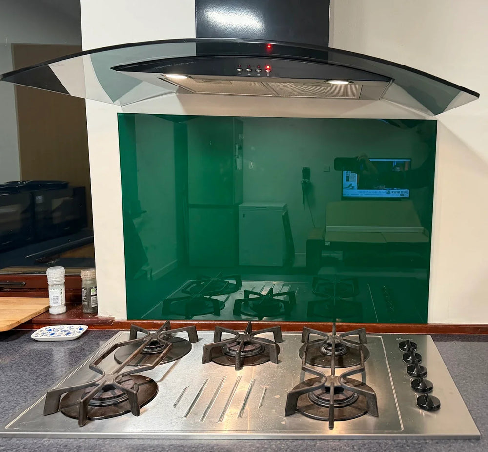 Does a Coloured Glass Splashback Fade Over Time?