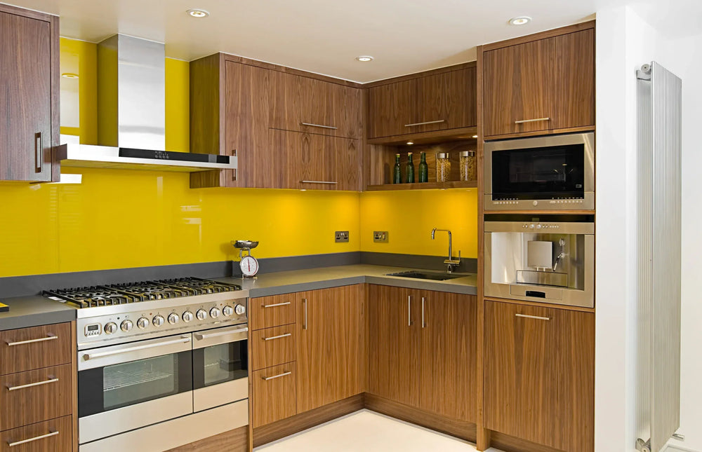 Transform Your Kitchen With Stunning Colour Glass Splashbacks
