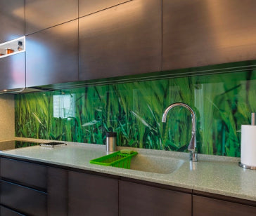 How Printed Glass Splashbacks Can Transform A Plain Kitchen