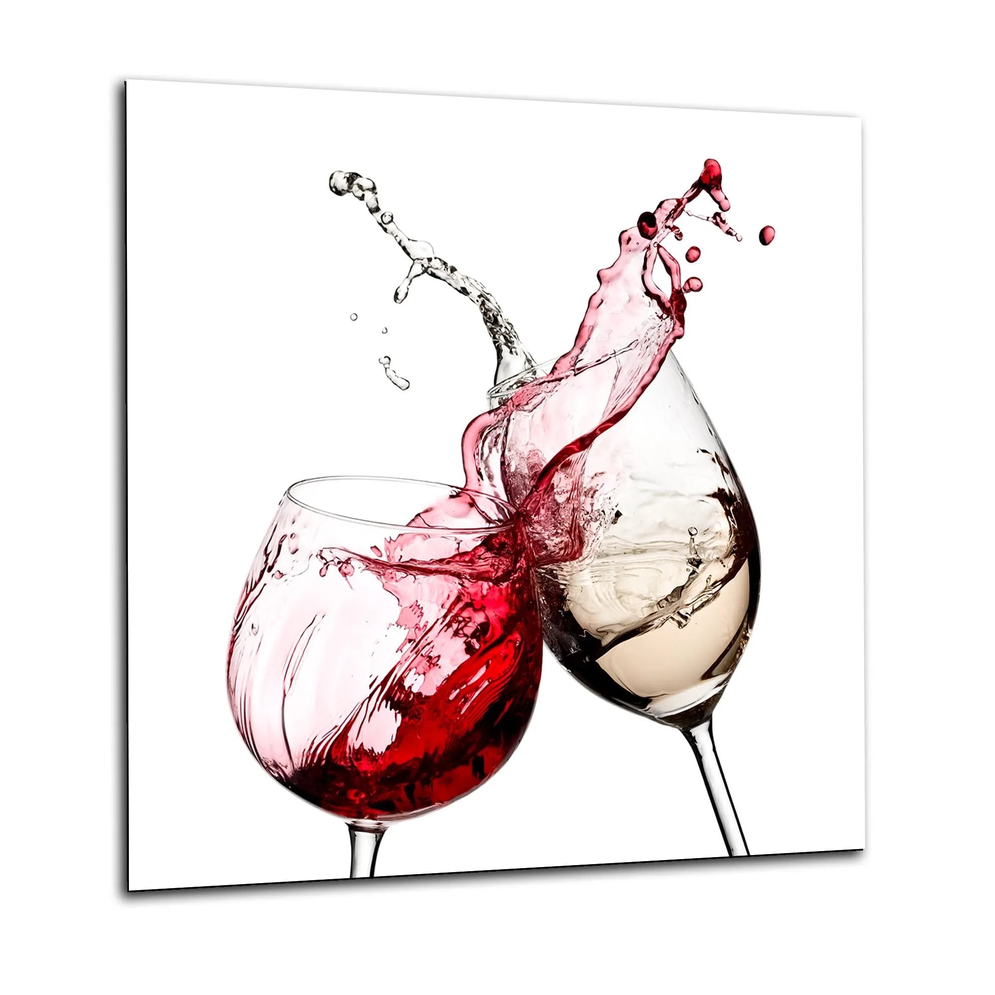 Red & White Wine Glass Splashback