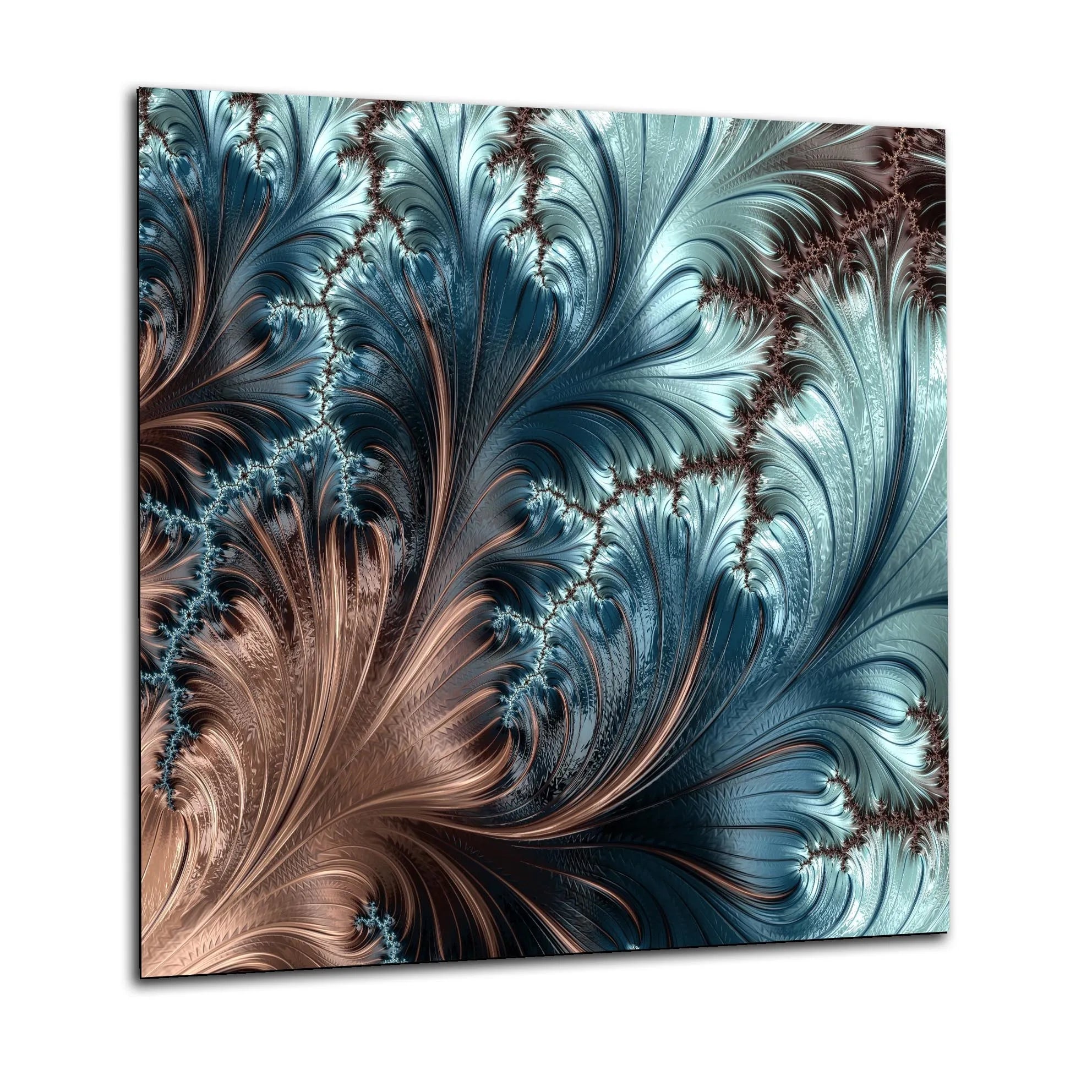 Wave Mottle Glass Splashback