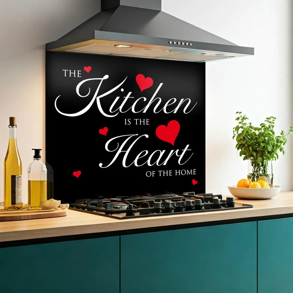 Heart of the Home Glass Splashback