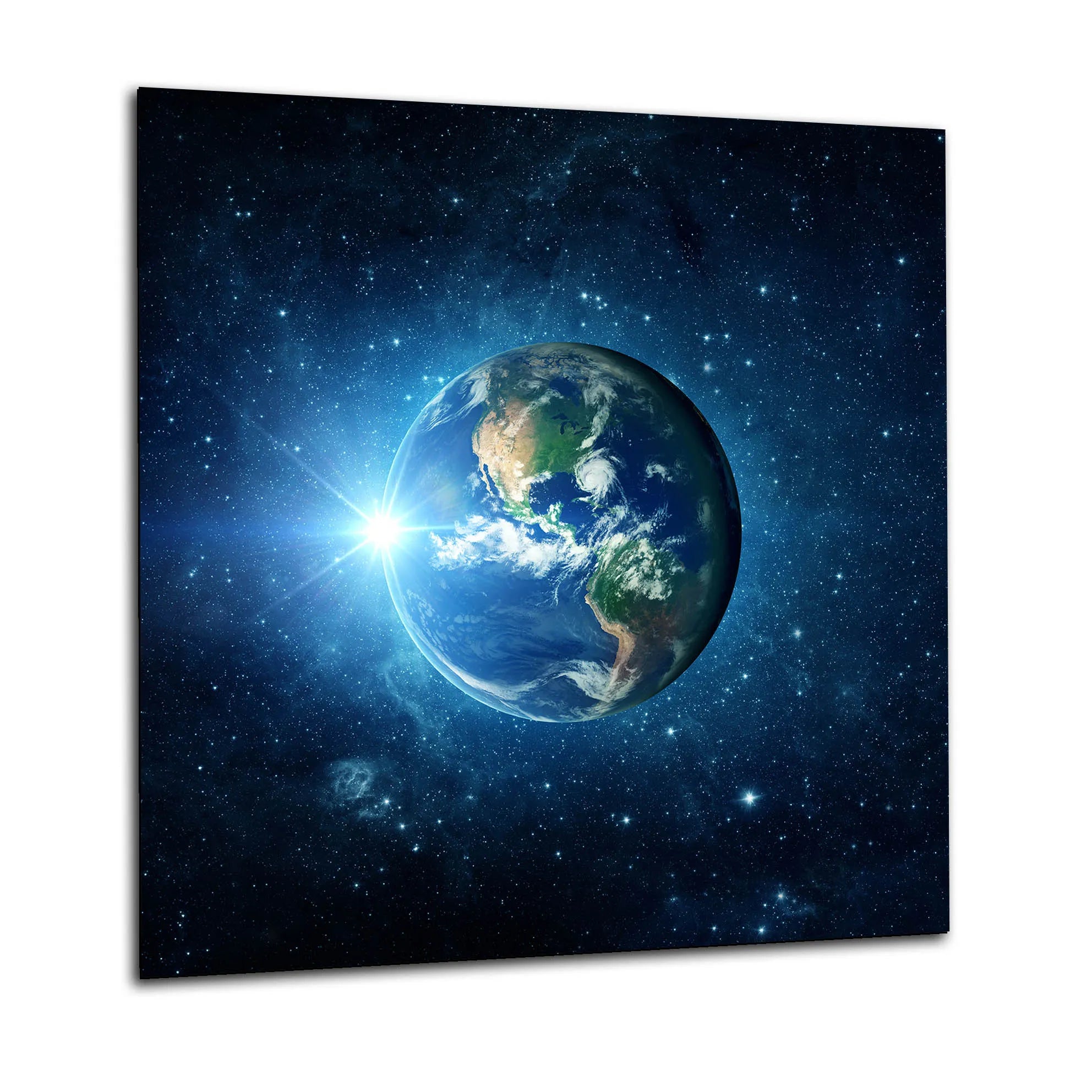 Full Earth Glass Splashback