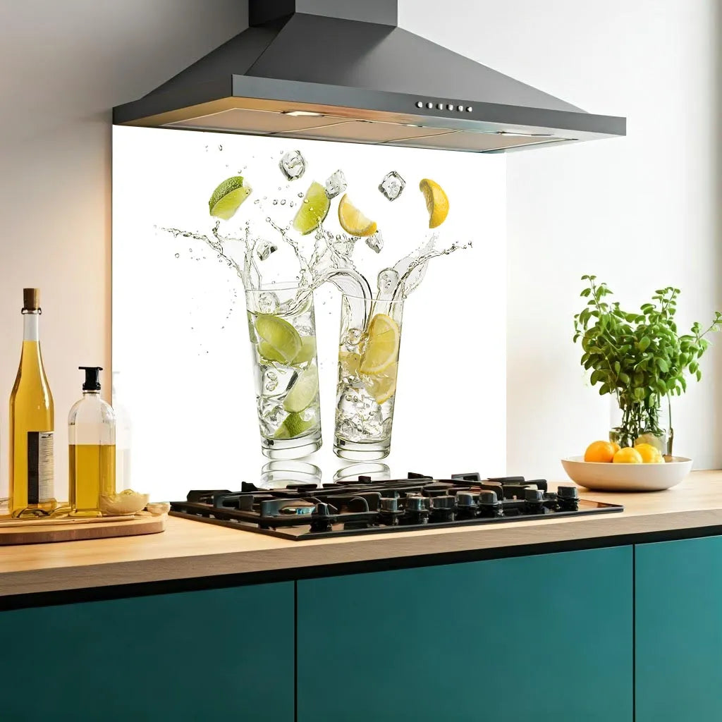 Gin & Vodka Glass Splashback