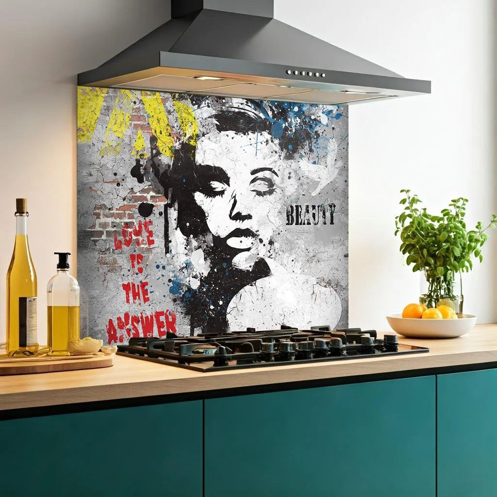 Beauty Glass Splashback