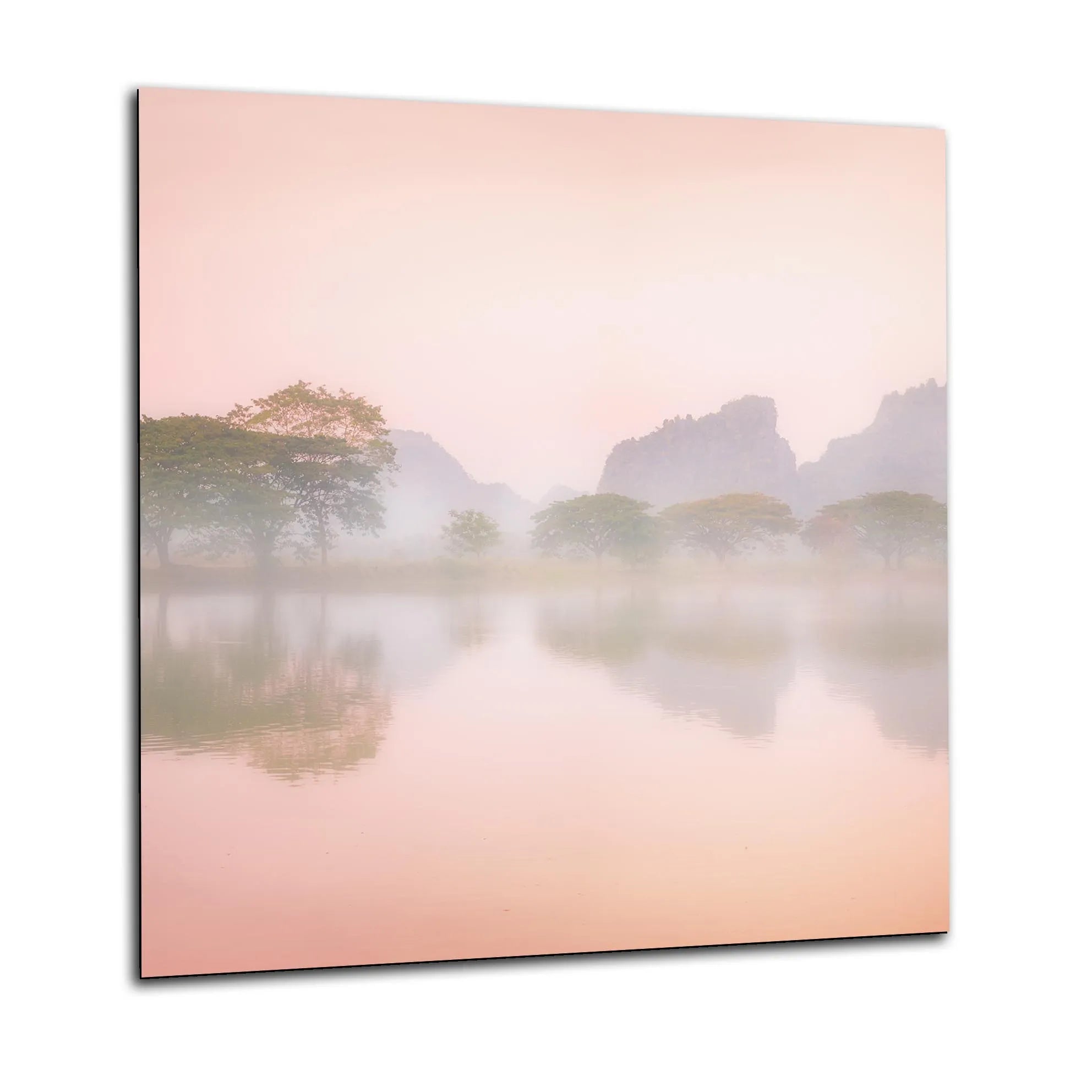 Dusky Lake Glass Splashback