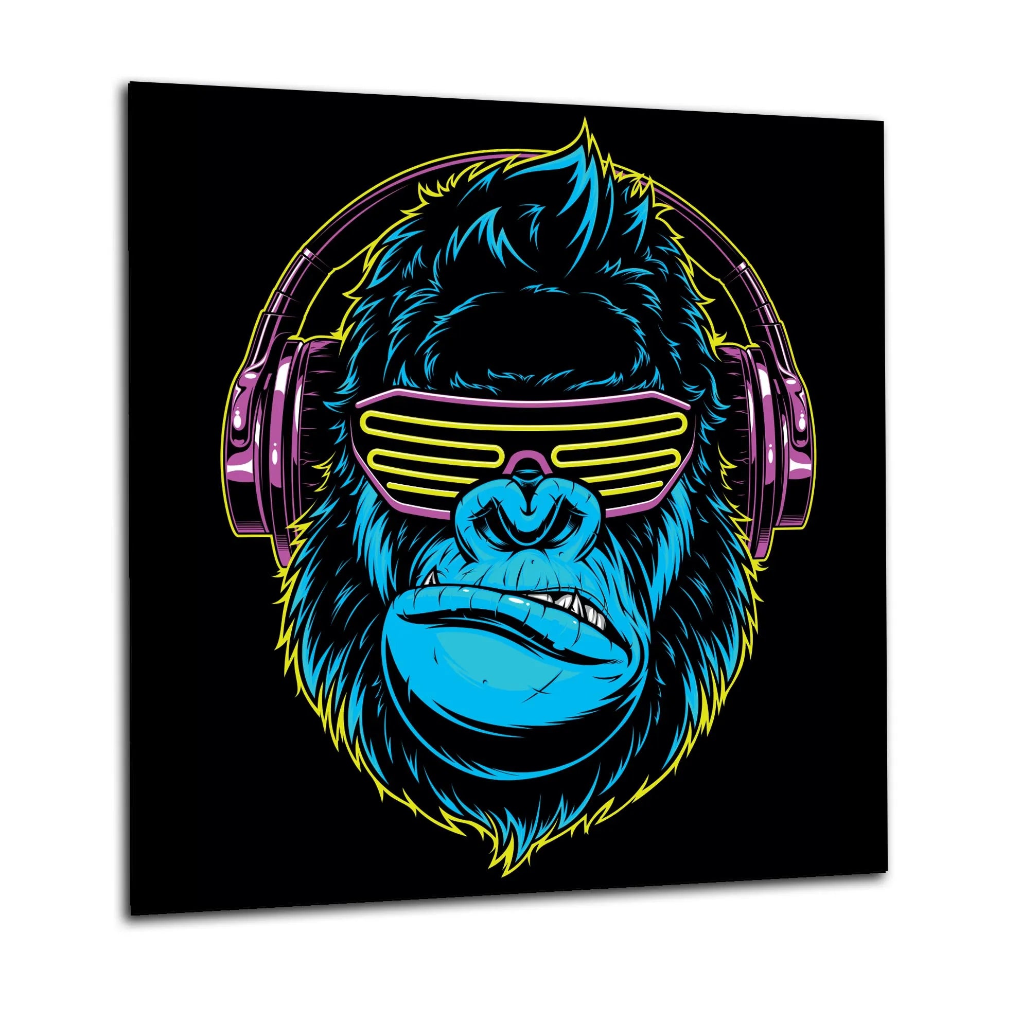 Funky Monkey Glass Splashback