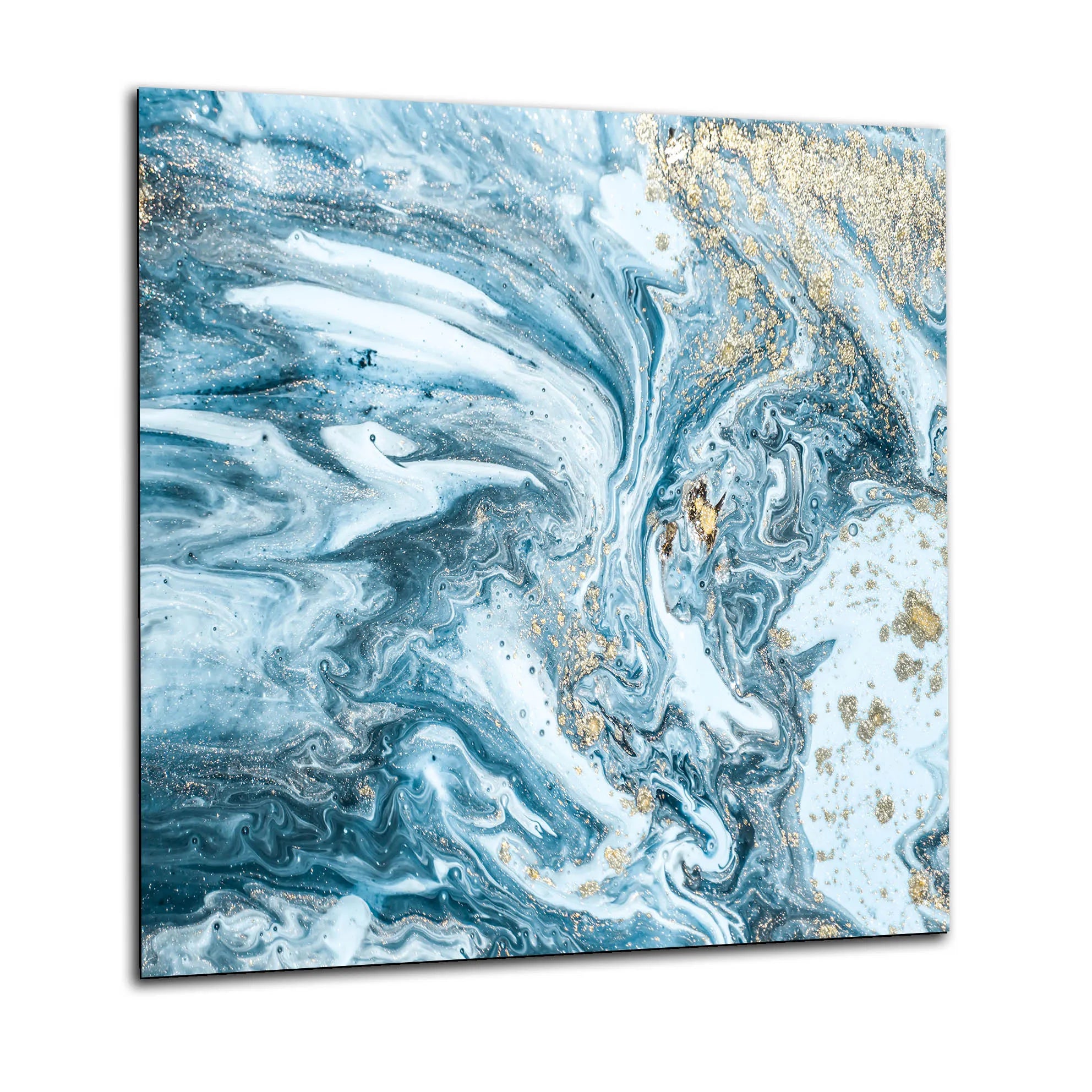 Ocean Gold Glass Splashback