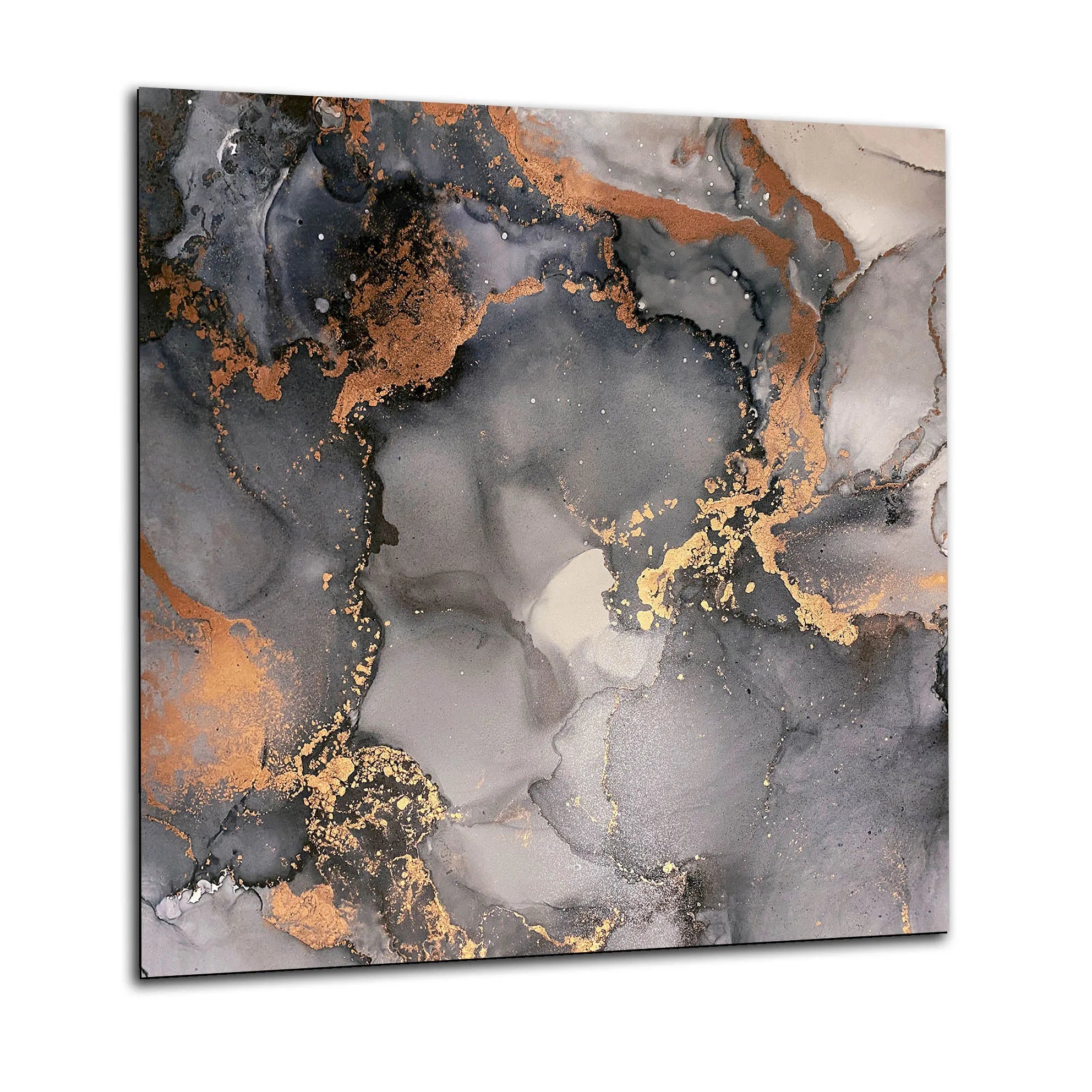 Soft Copper Glass Splashback