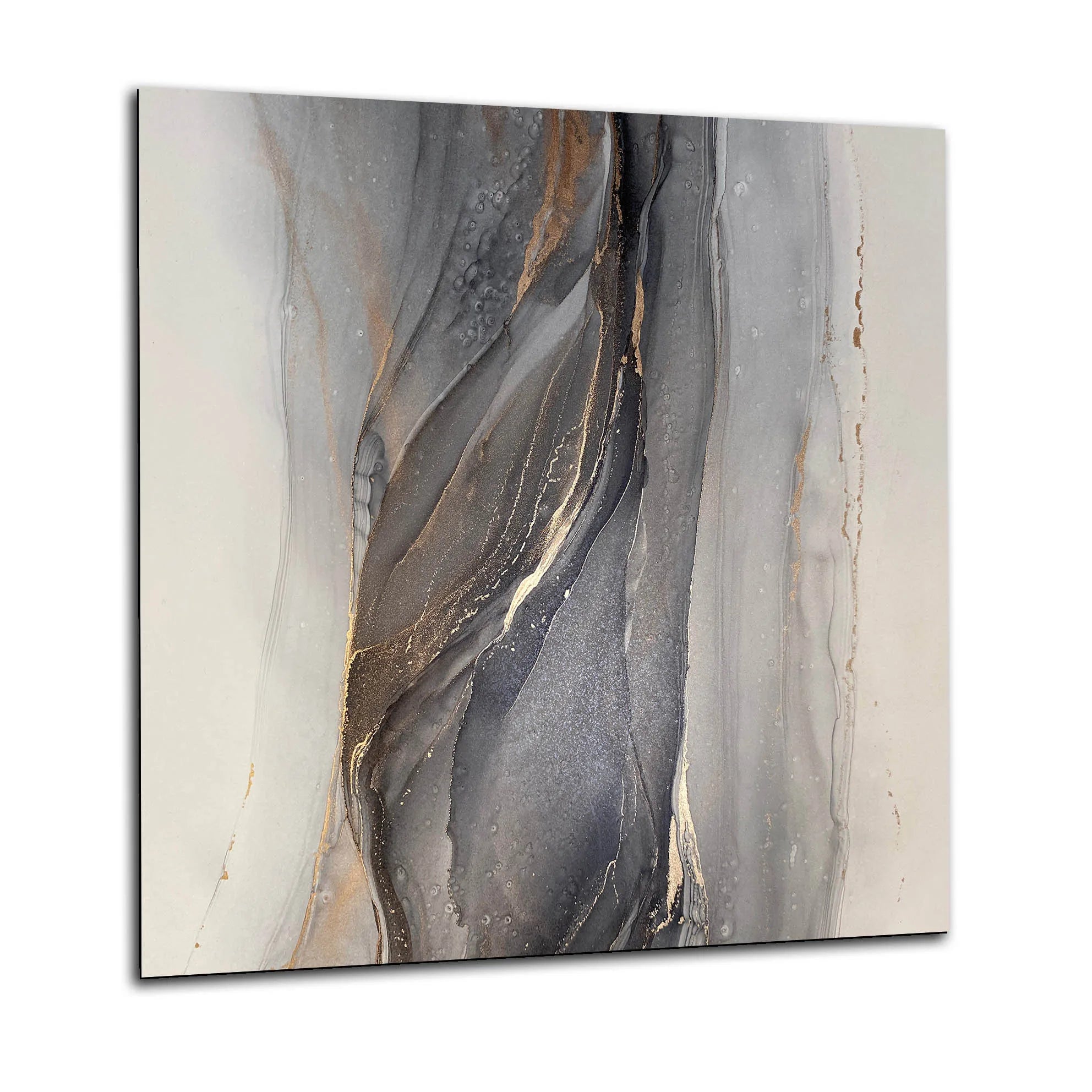 Copper Marble Glass Splashback