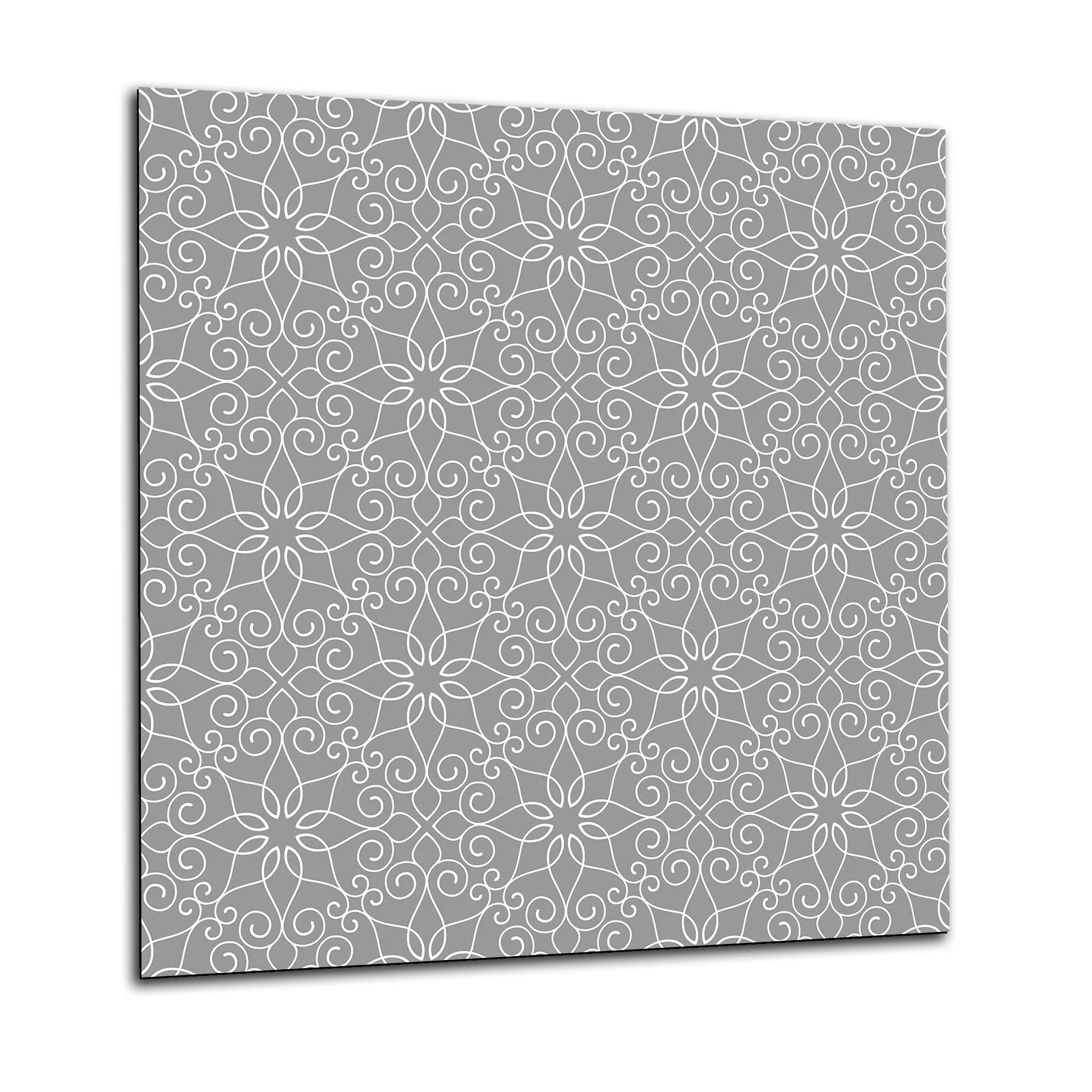 Delicate Flowers Glass Splashback