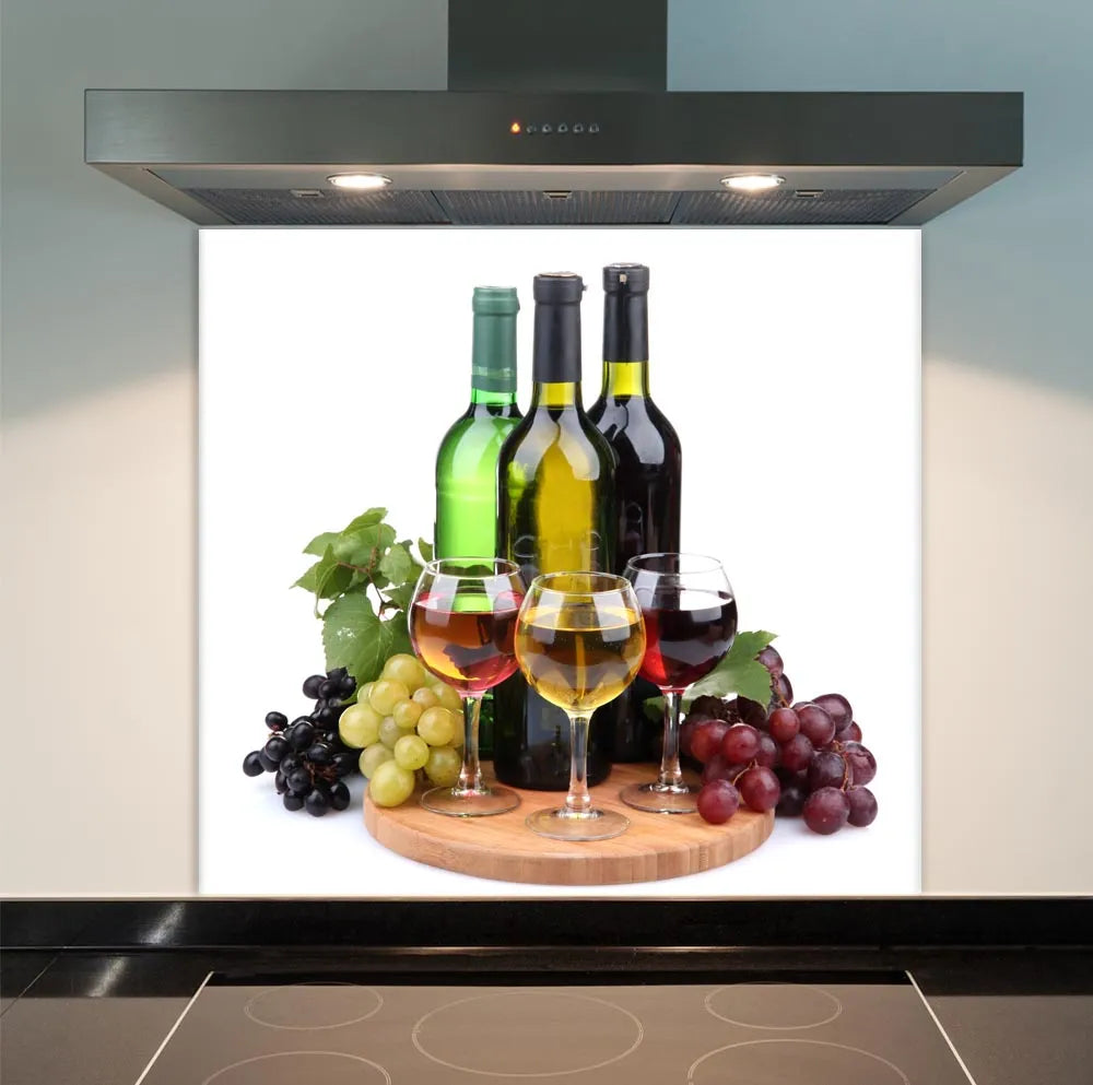 Wine Board Glass Splashback