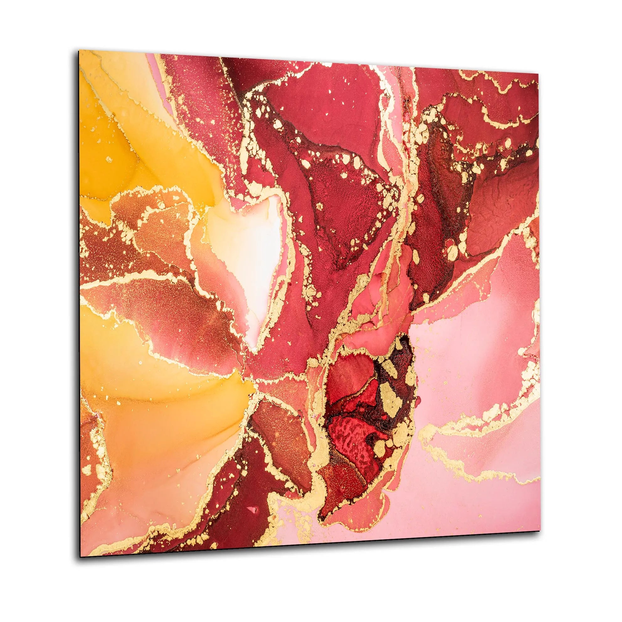 Coral Deluxe Glass Splashback