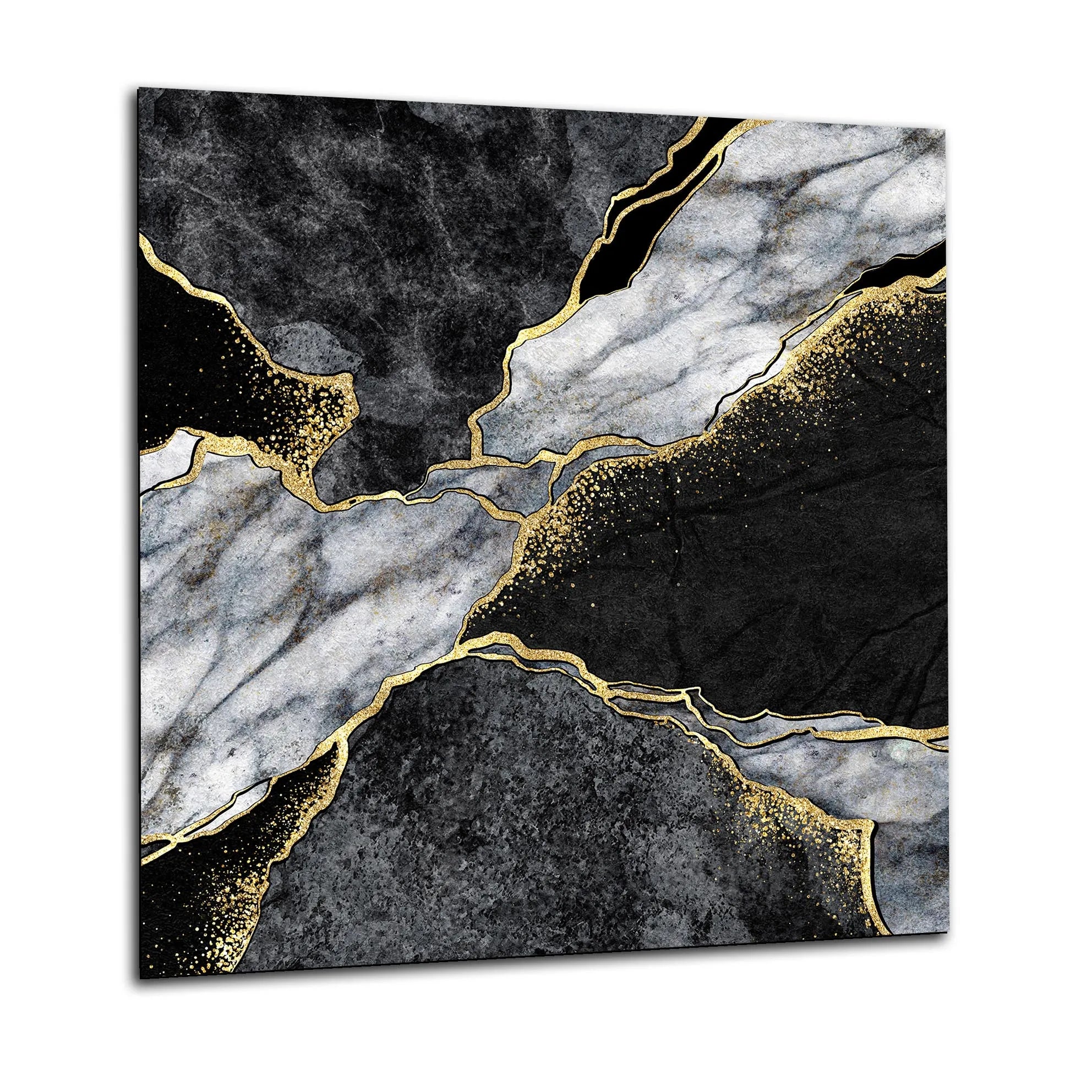 Gold Dynamic Glass Splashback