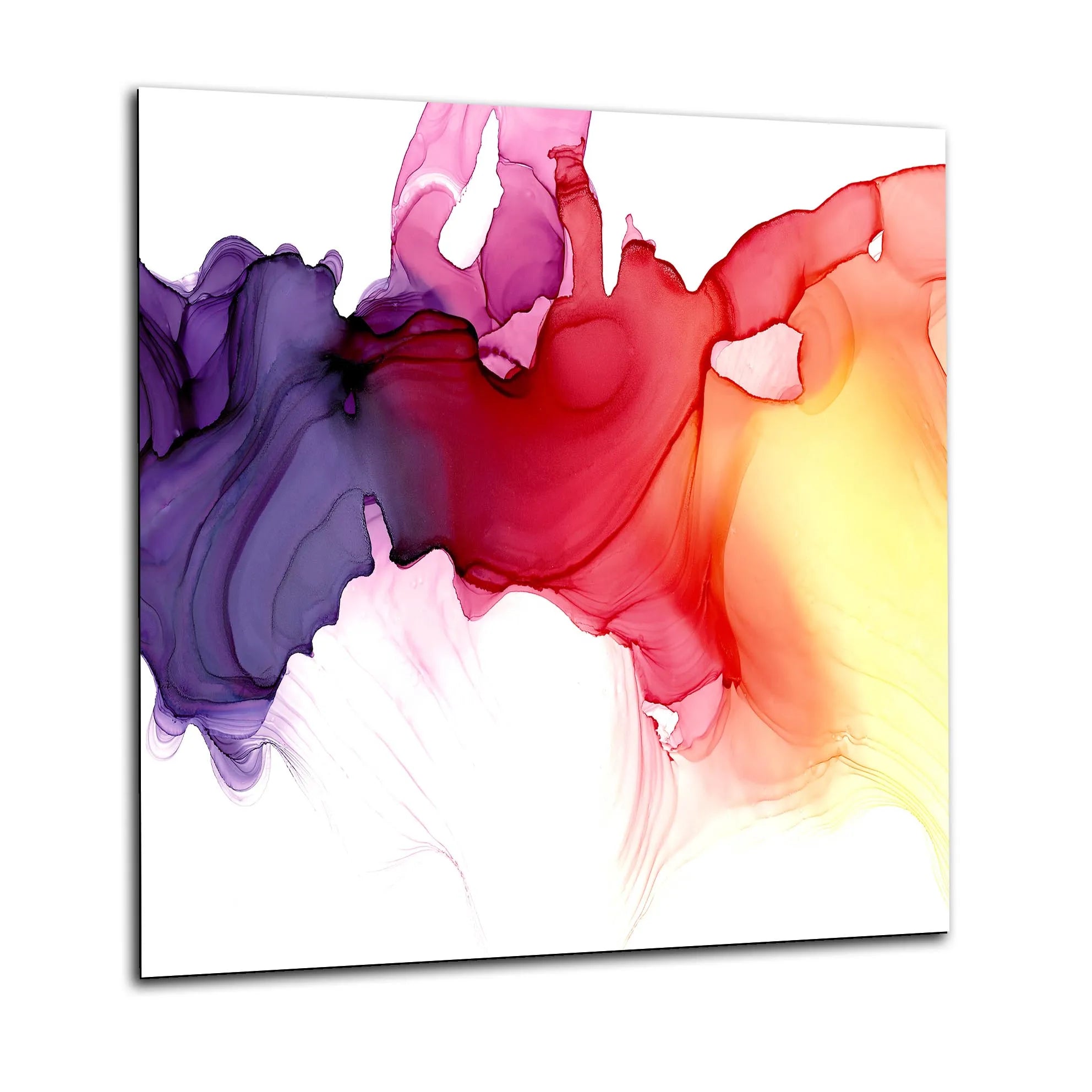 Watercolour Splash Glass Splashback