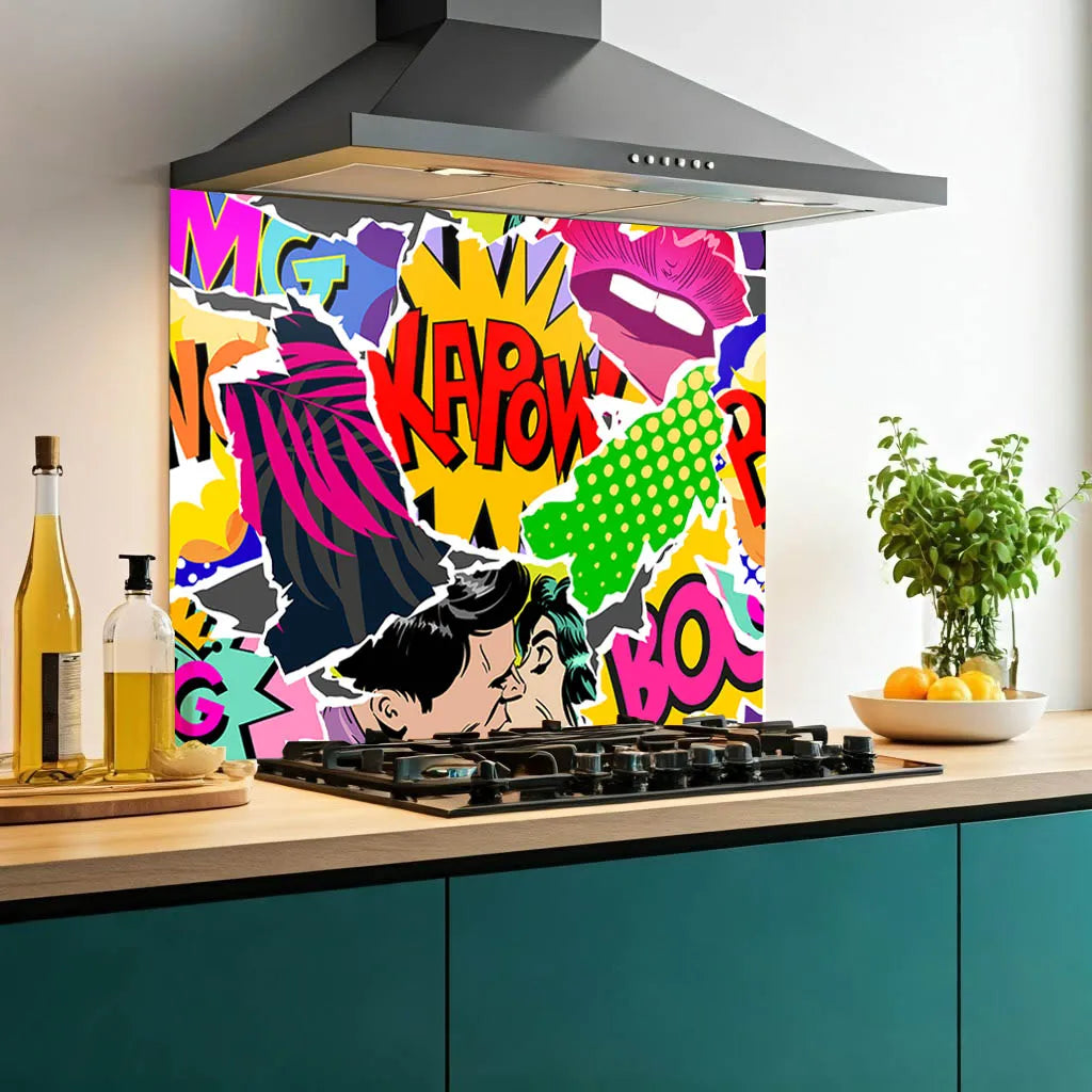 Kapow Kitchen Splashback