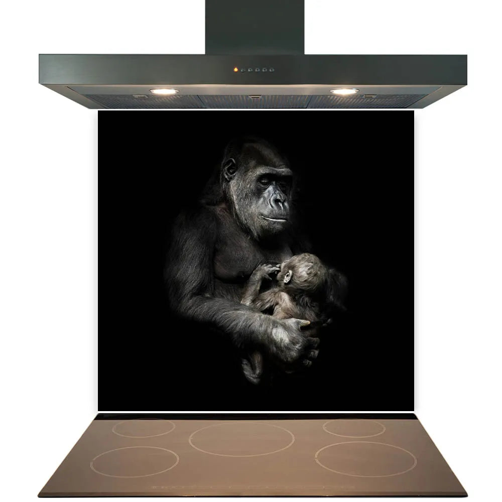Baby Gorilla Kitchen Splashback