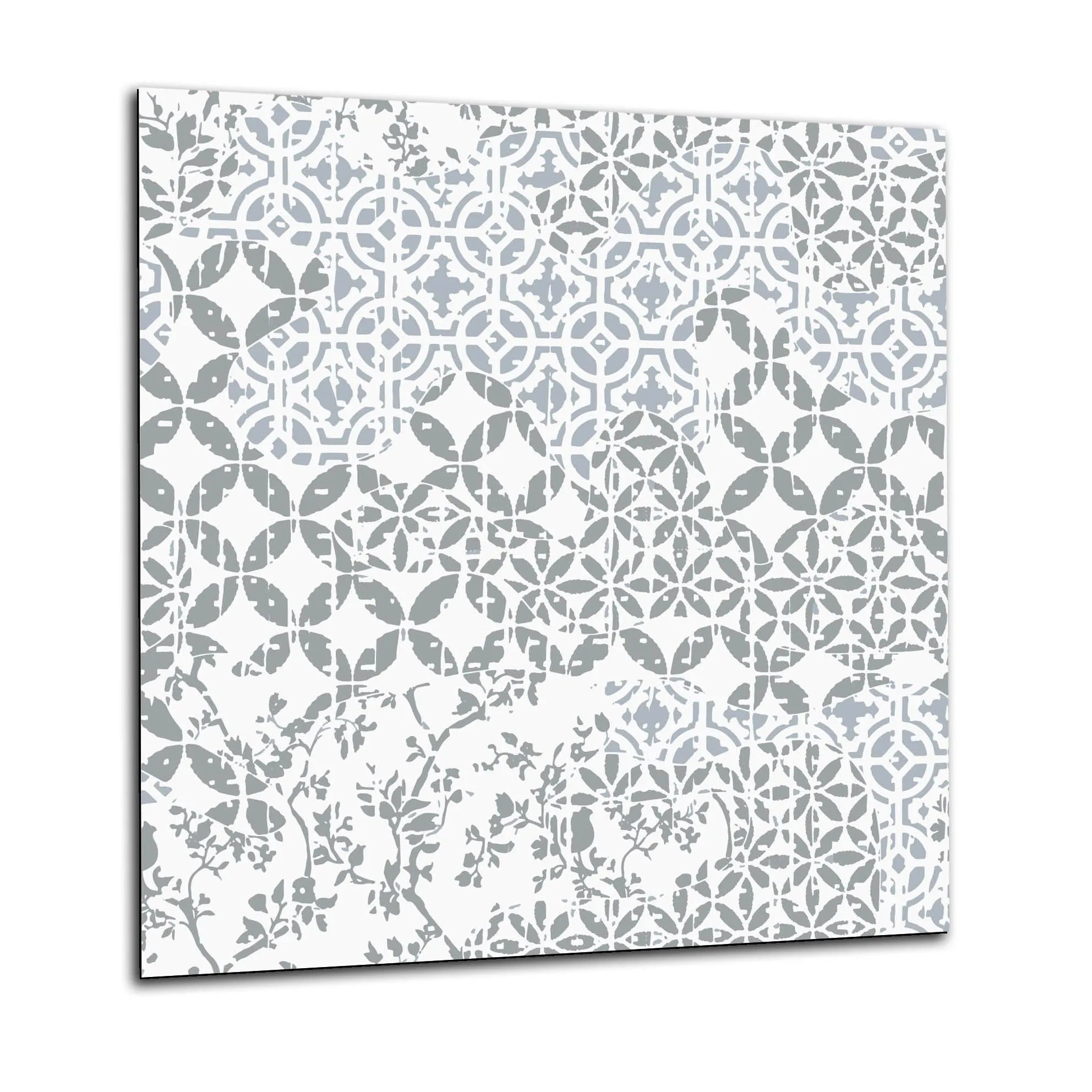 Blue Mosaic Glass Splashback