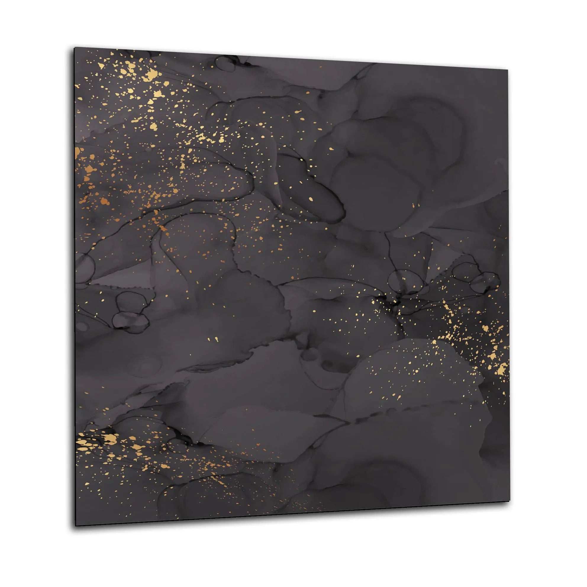 Dark Grey Deluxe Glass Splashback