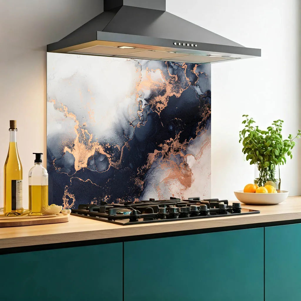 Volcanic Deluxe Glass Splashback