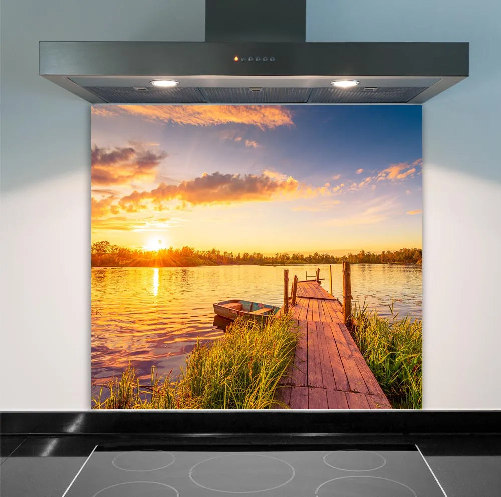 Sunset Jetty Kitchen Splashback