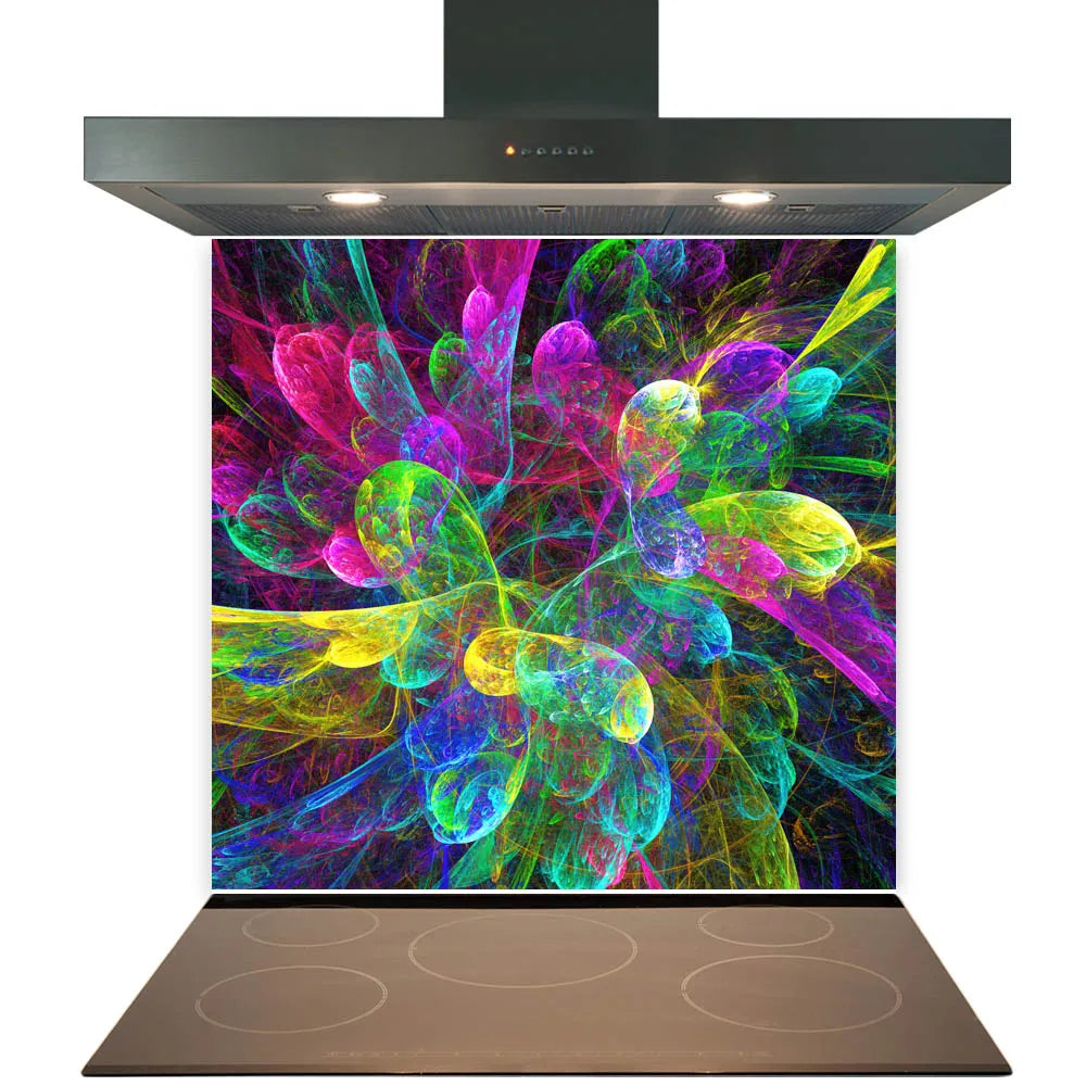 Fractals Glass Splashback