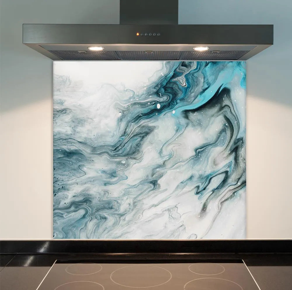Oceanic Glass Splashback