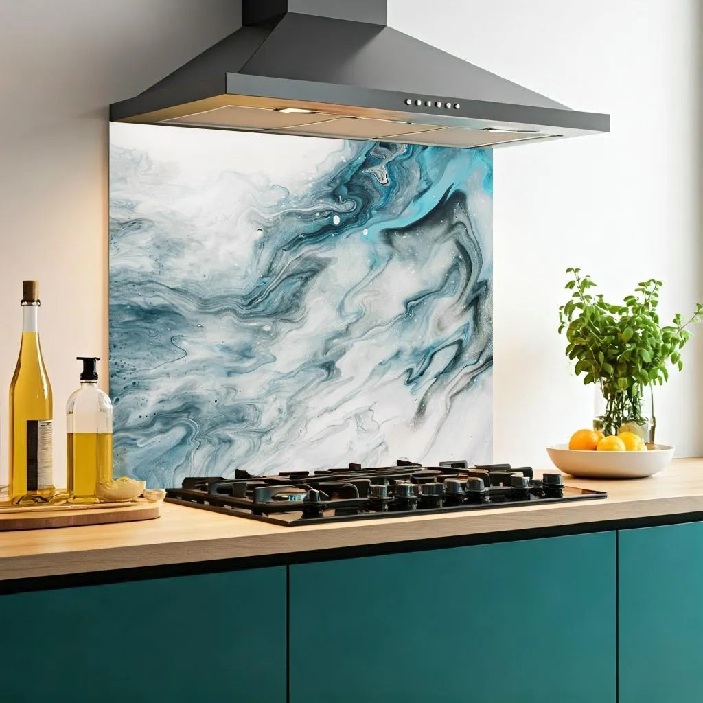 Oceanic Glass Splashback