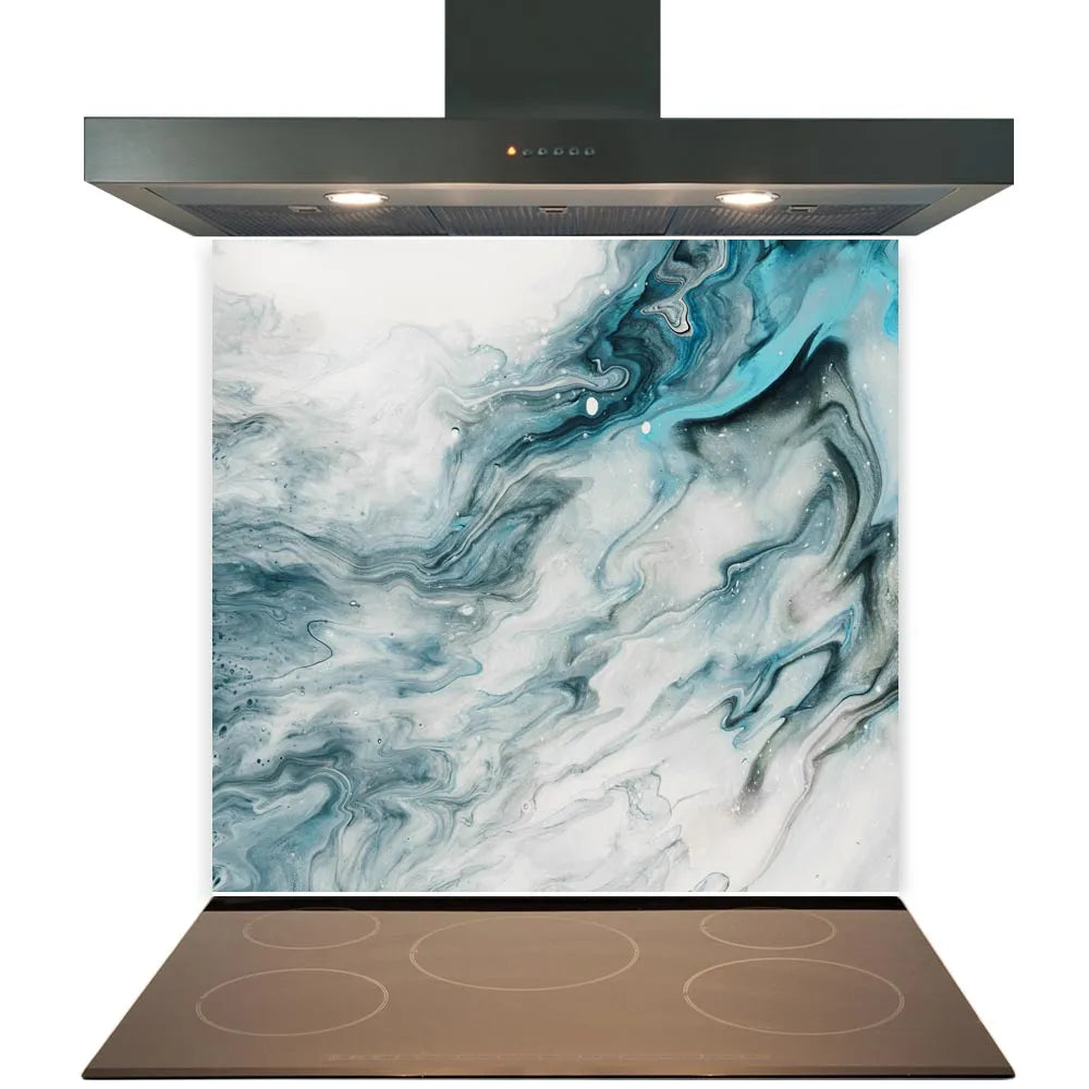 Oceanic Glass Splashback