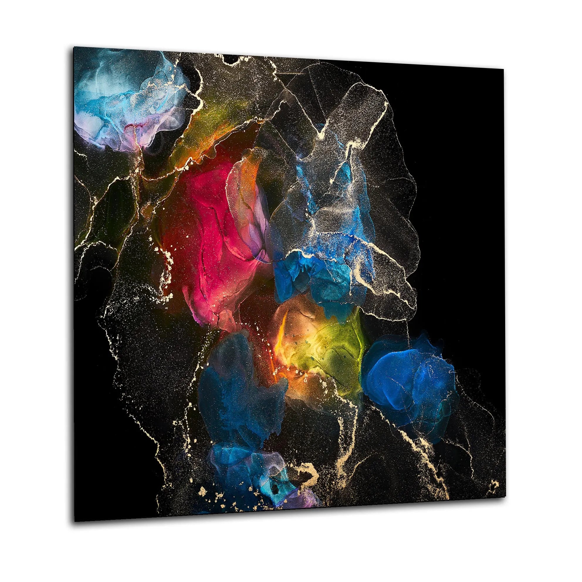 Black Deluxe Glass Splashback