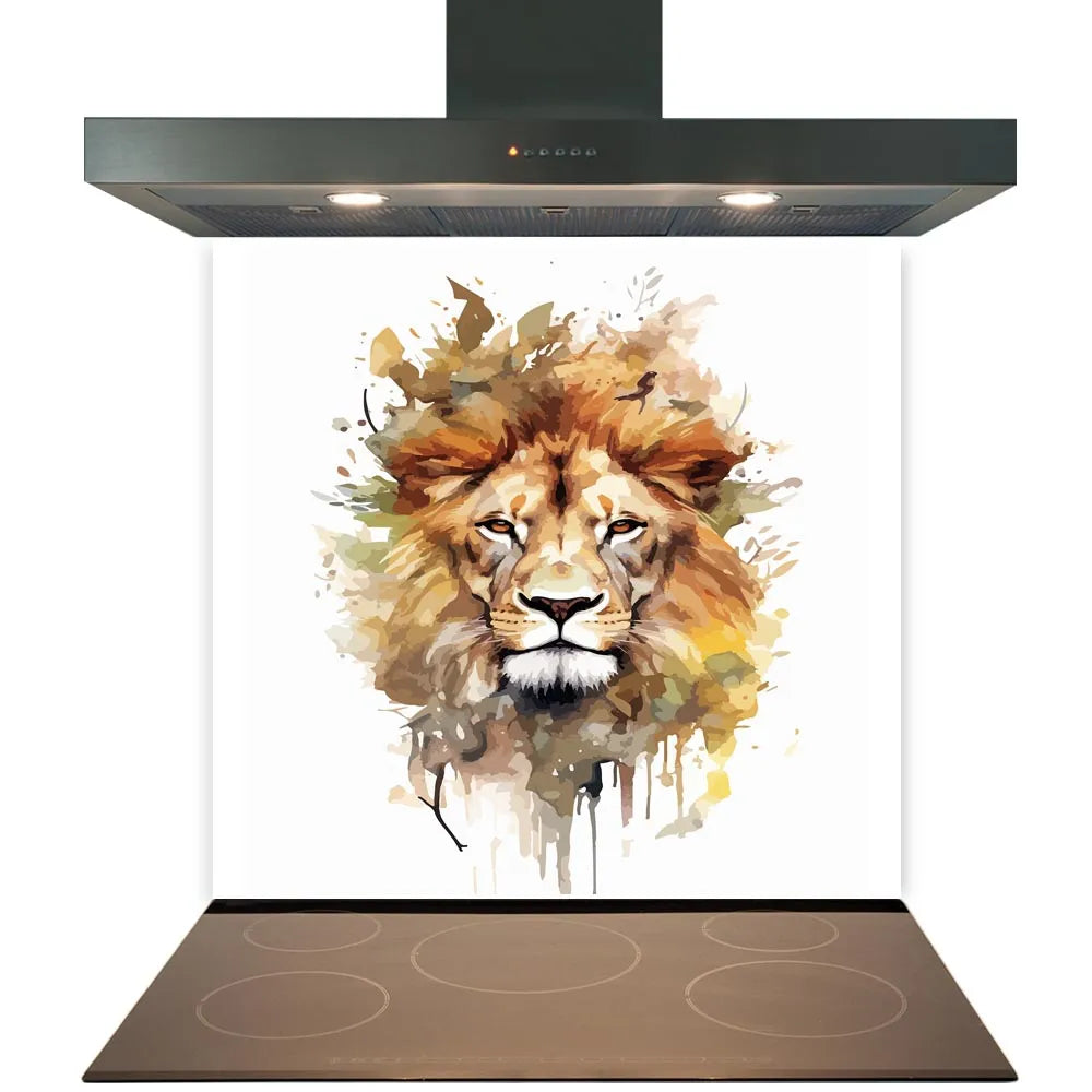 Safari Lion Kitchen Splashback