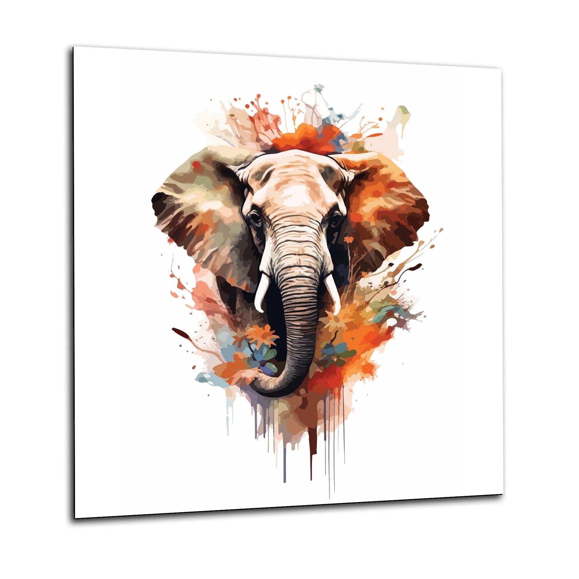 Safari Elephant Kitchen Splashback