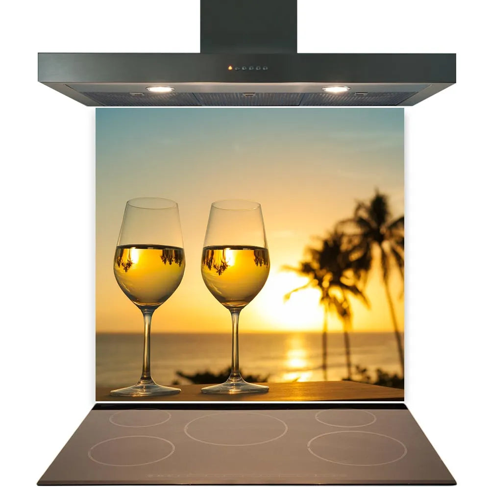 Beach Wine Kitchen Splashback