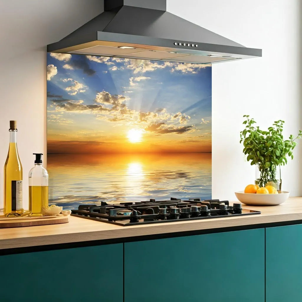 Sunset Kitchen Splashback
