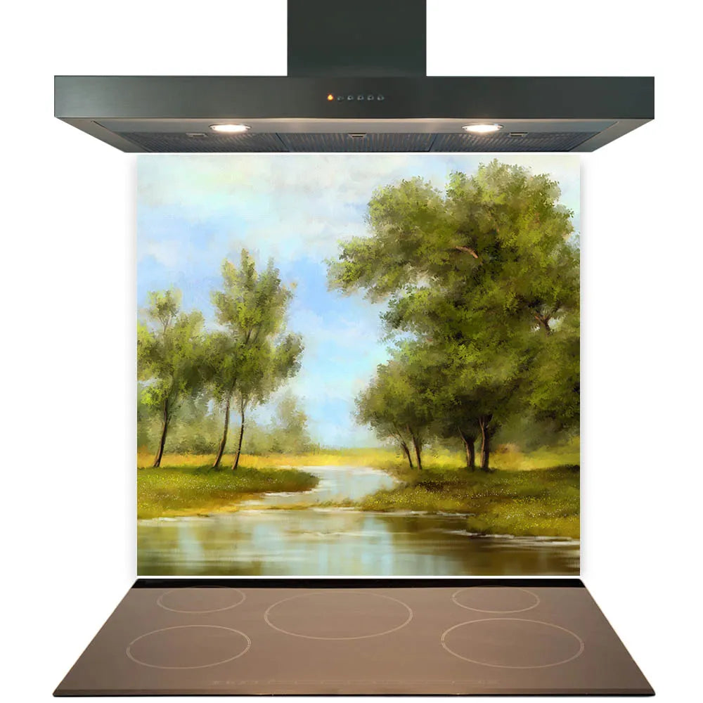 Lake Glass Splashback