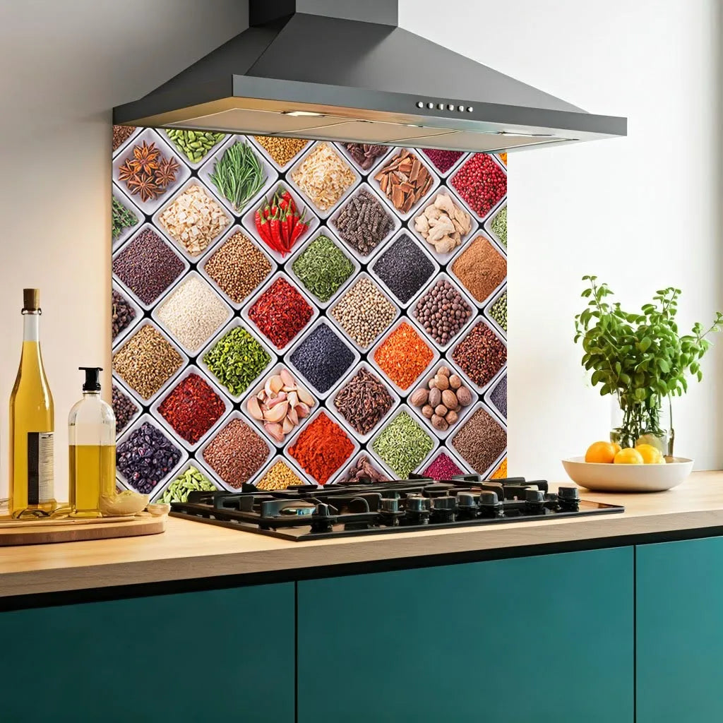 Bowls Glass Splashback