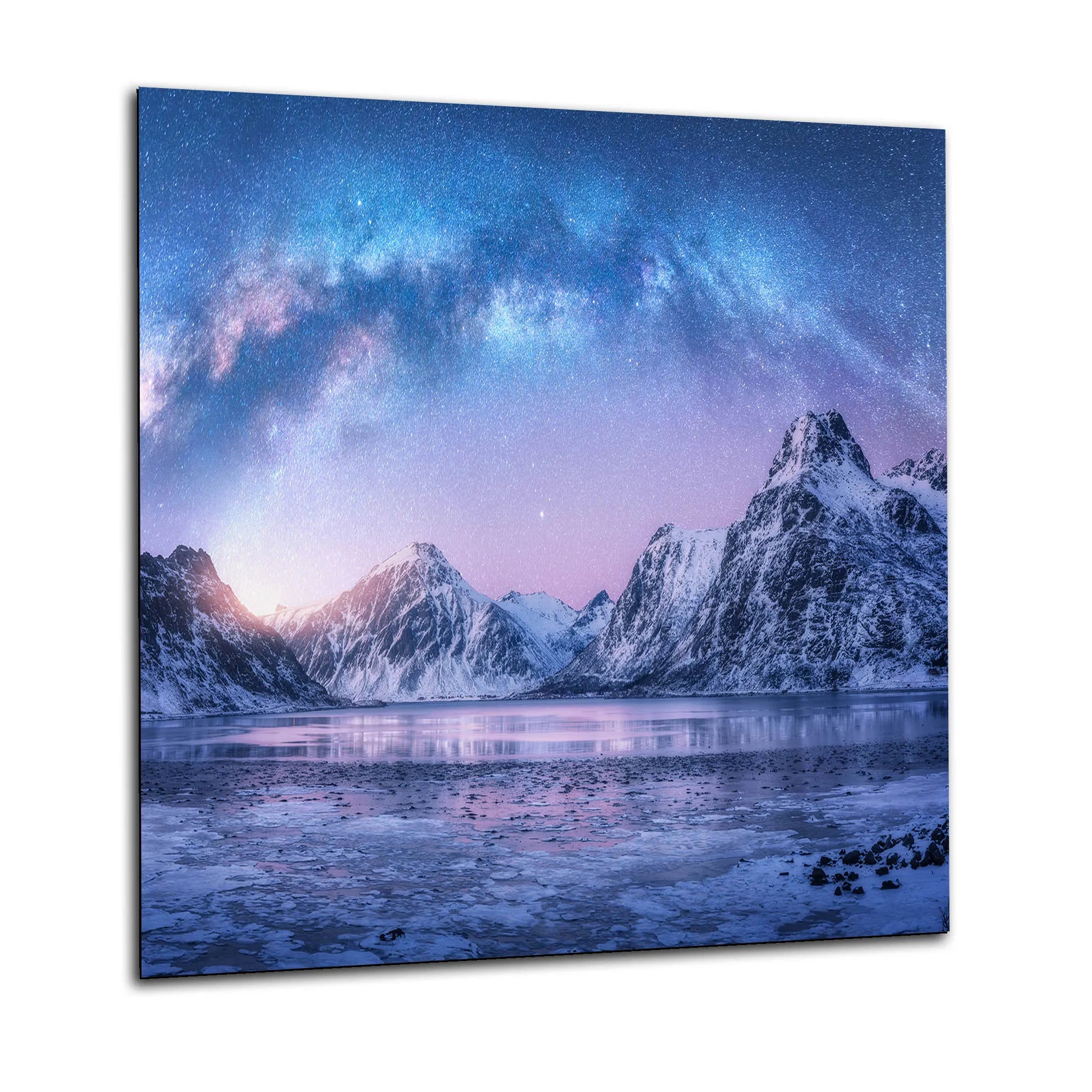 Mountain Hue Glass Splashback