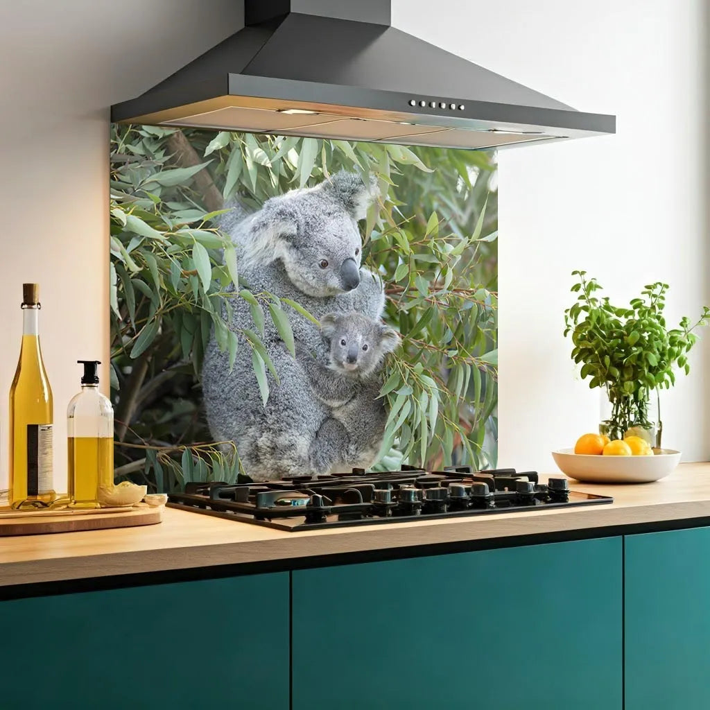 Koala Glass Splashback