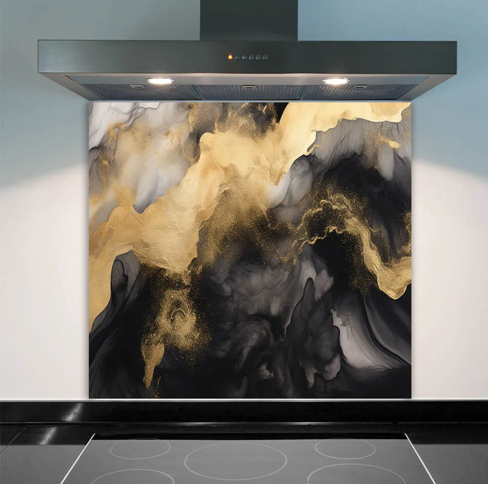 Sandstorm Deluxe Glass Splashback