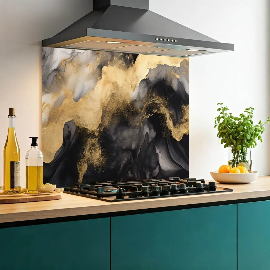 Sandstorm Deluxe Glass Splashback