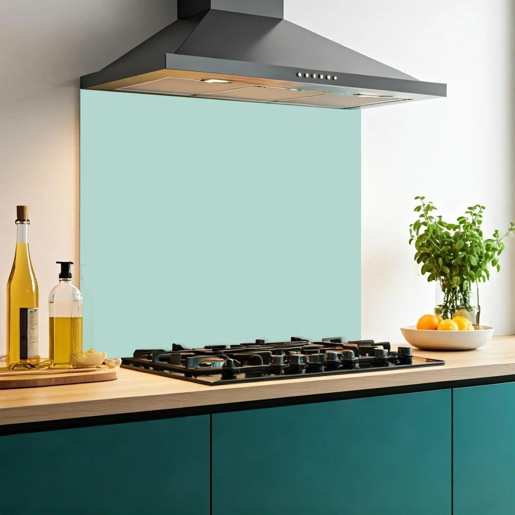 Duck Egg Glass Splashback