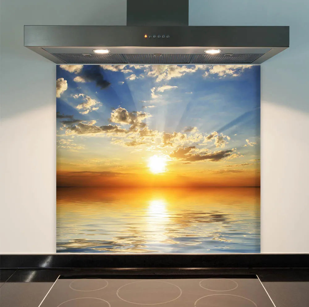 Sunset Kitchen Splashback