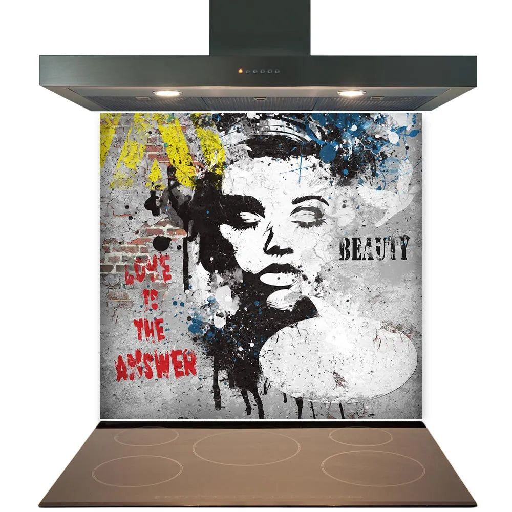 Beauty Glass Splashback