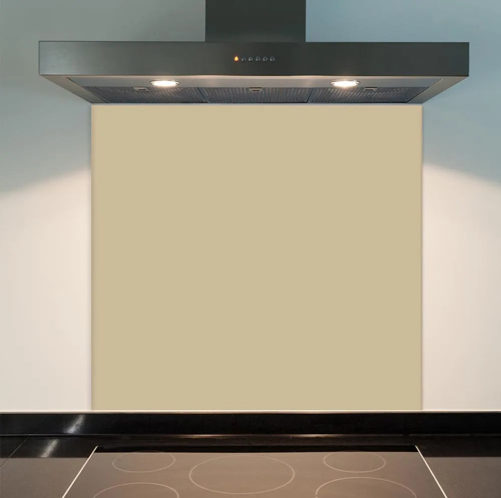 Caramel Glass Splashback