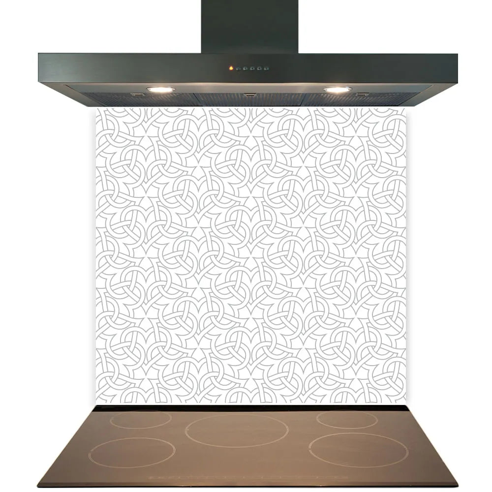 Celtic Hearts Glass Splashback