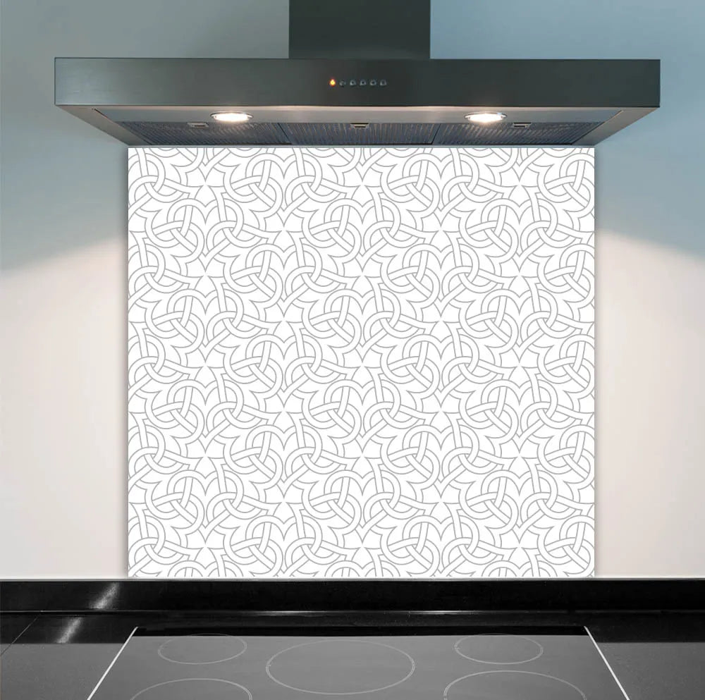 Celtic Hearts Glass Splashback