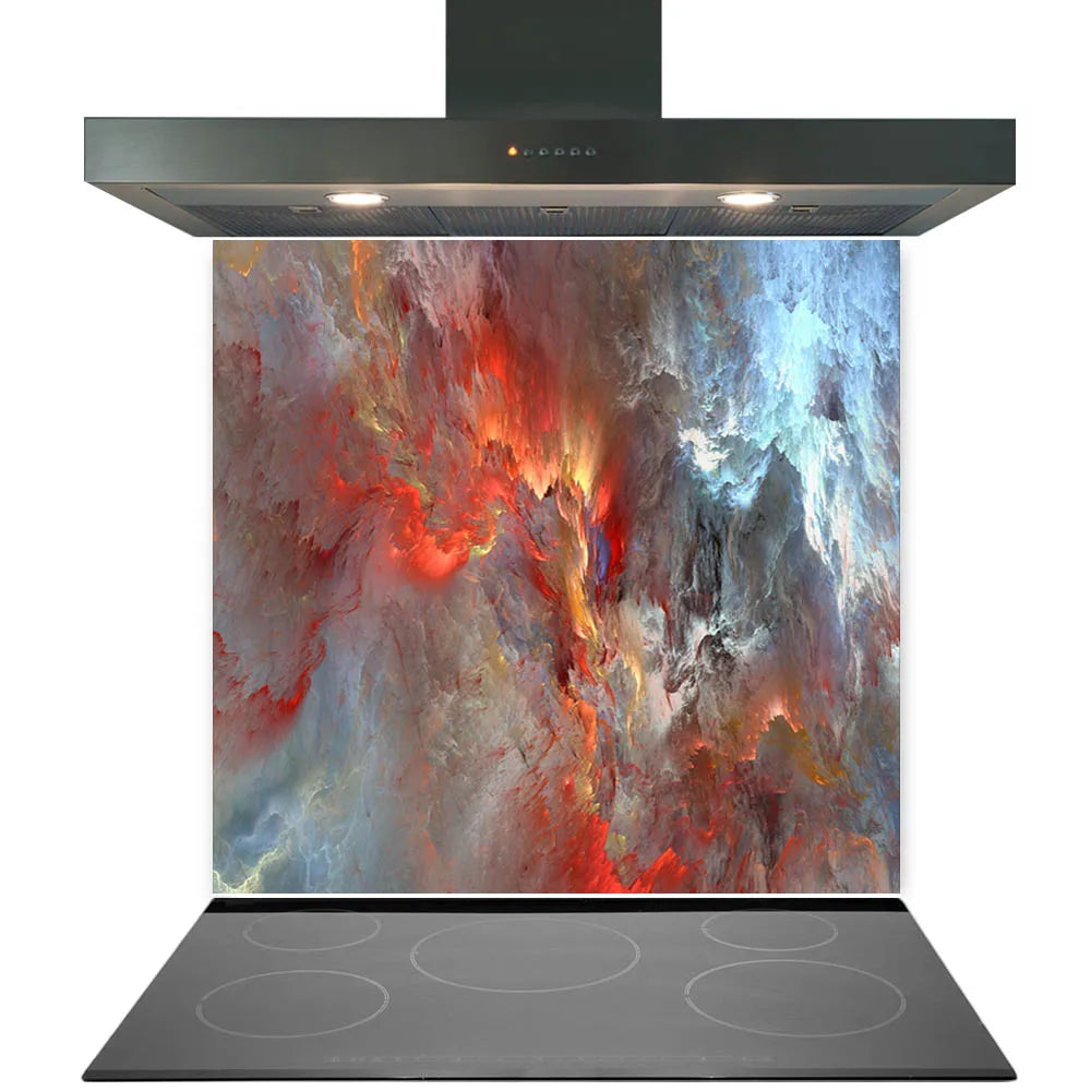 Eruption Glass Splashback